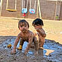 Damian joined the competition — help win amazing prizes! backyard, barefoot, child, dirt, fun, grass, happy, messy, mud, outdoor, playing, skin, splash, summer, sunlight, swings, toddler, water, wet, yellow_duck