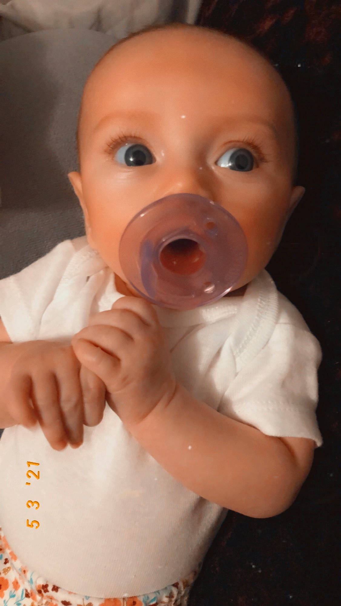 Hermione joined the competition — help win amazing prizes! baby, baby_products, baby_toddler_clothing, cheek, chest, child, ear, eye, eyelash, flesh, gesture, happy, jaw, lip, nail, neck, nose, person, sleeve, thumb