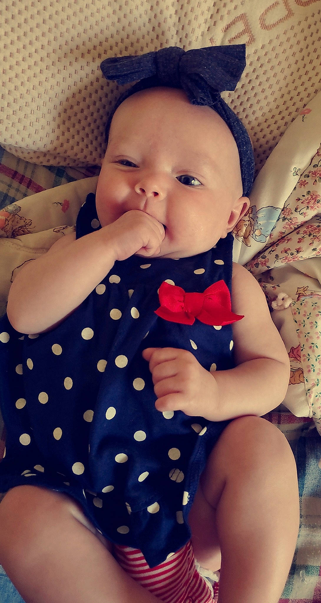 Rayven joined the competition — help win amazing prizes! abdomen, arm, baby, baby_toddler_clothing, beauty, cheek, child, design, eye, face, head, leg, lip, mouth, nose, pattern, person, polka_dot, product, skin