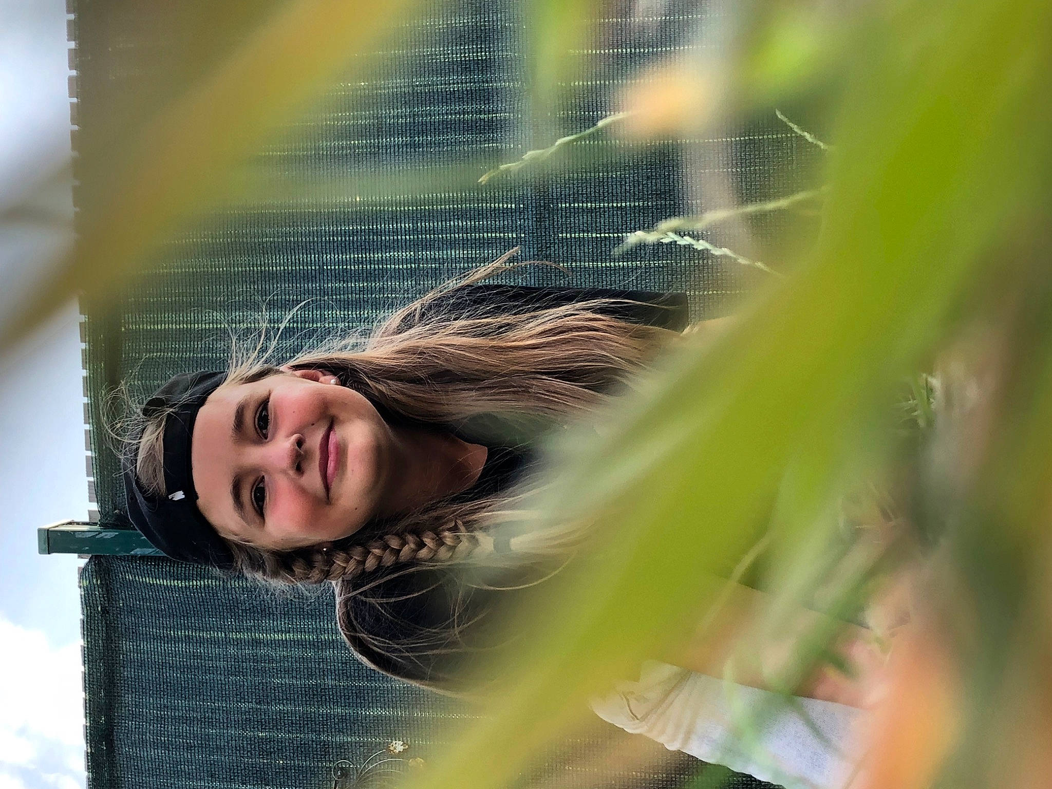 Ashley participe au concours pour gagner de l'argent avec cette photo : blond, branch, close_up, cloud, flash_photography, forest, fun, fur, grass, happy, headwear, joy, leisure, long_hair, people_in_nature, person, plant, portrait_photography, sky, smile