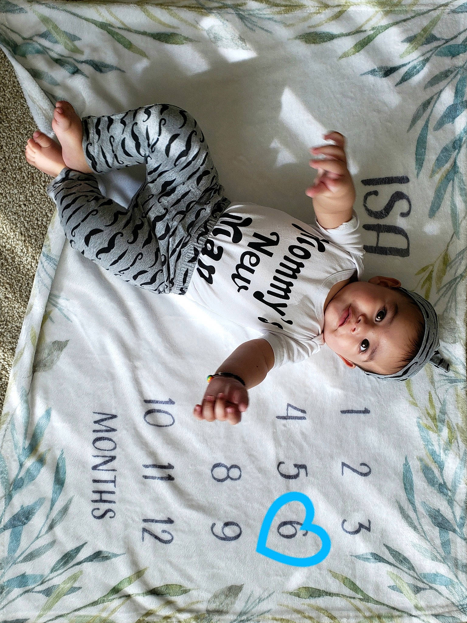 Isa is registered to the contest to win money with this photo: baby, child, person, t_shirt, toddler