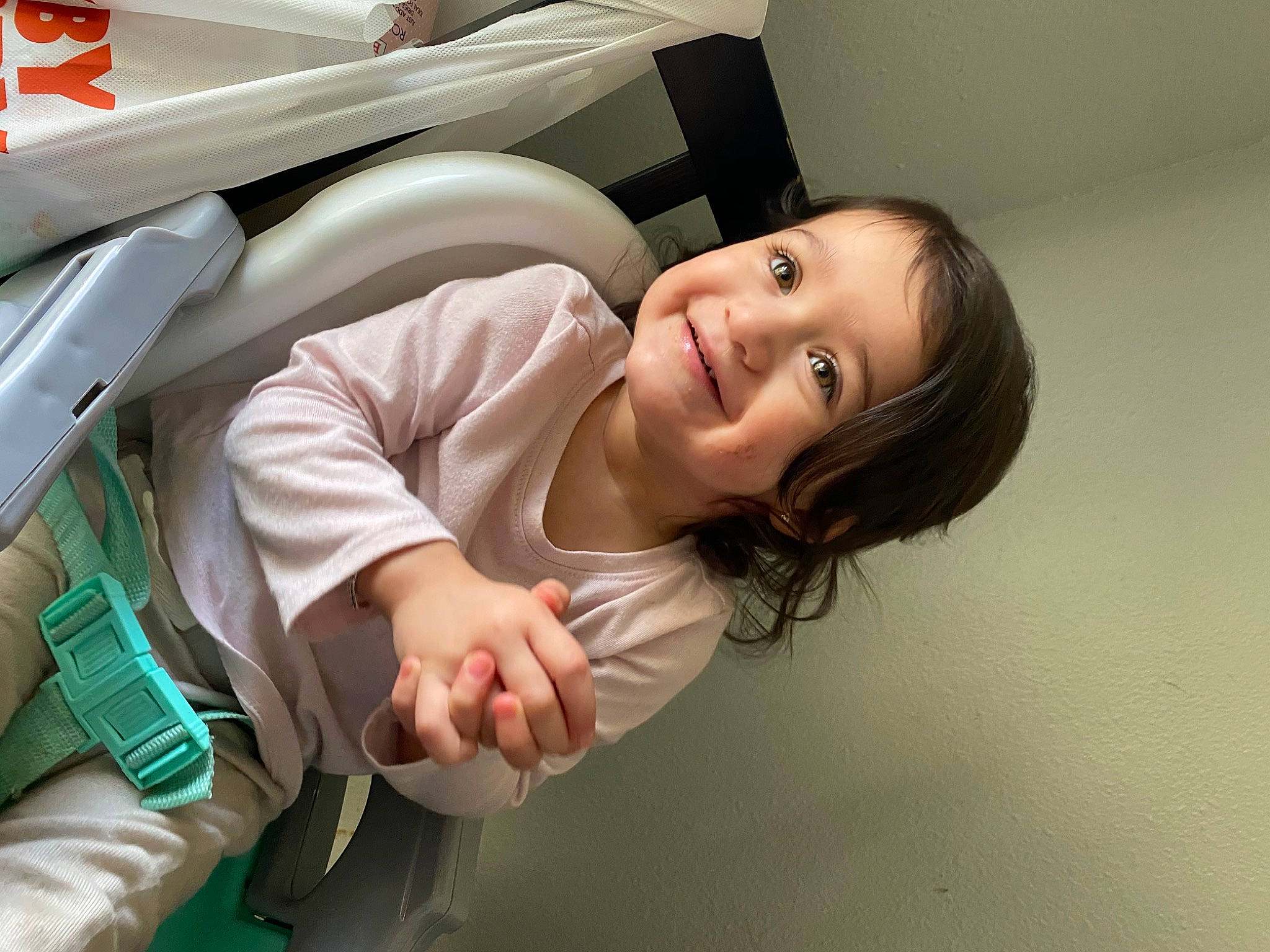 Melaina joined the competition — help win amazing prizes! baby, baby_carriage, baby_products, baby_safety, baby_toddler_clothing, child, comfort, joy, laugh, person, toddler, tooth