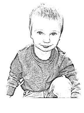 Jamie-leigh joined the competition — help win amazing prizes! arm, art, cheek, child, collar, drawing, face, gesture, happy, jaw, line_art, monochrome, monochrome_photography, nose, painting, person, sitting, sleeve, smile, standing