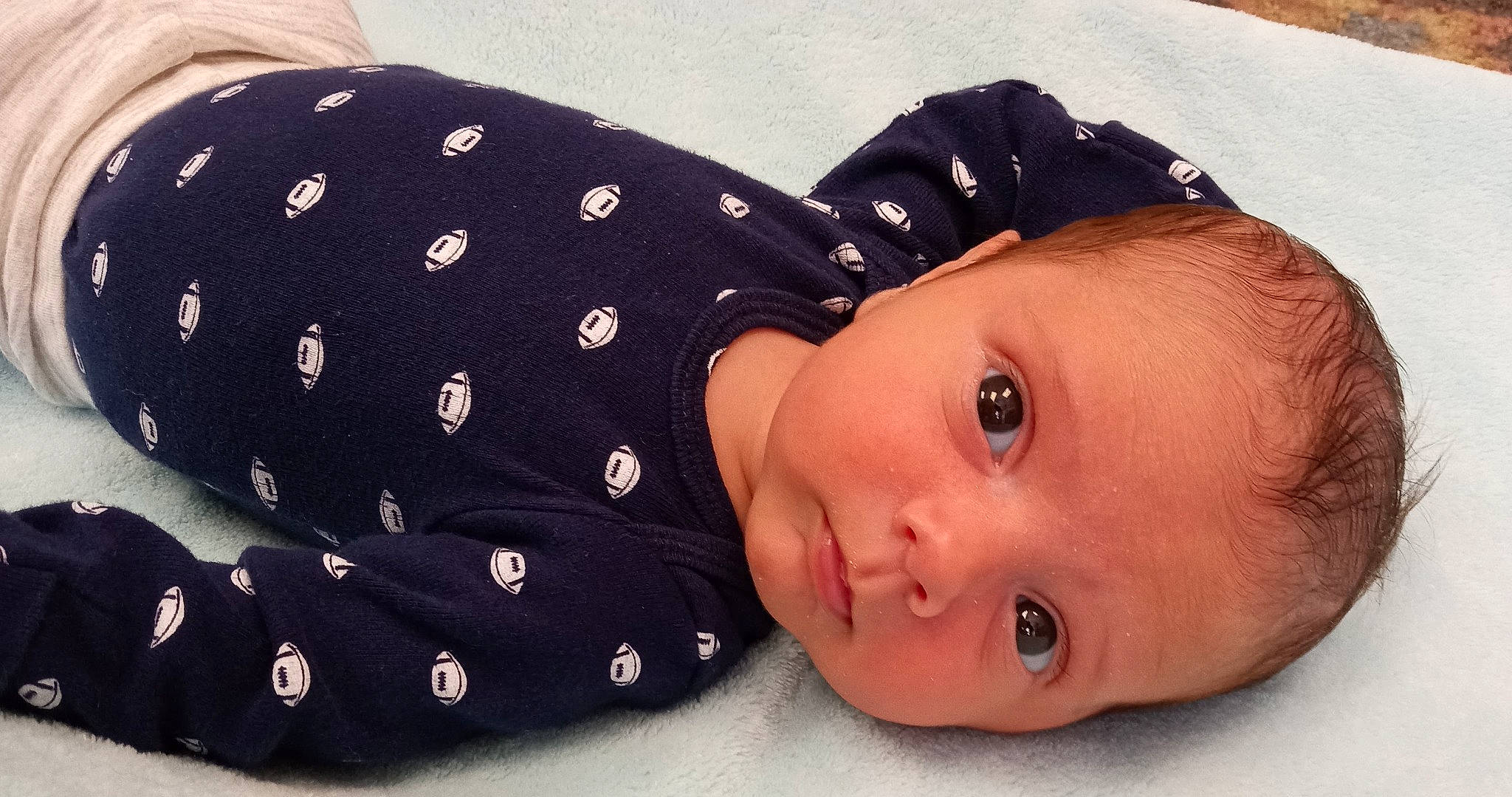 Jaxsyn joined the competition — help win amazing prizes! baby, baby_products, baby_toddler_clothing, cheek, child, collar, comfort, eyelash, fashion_accessory, happy, headgear, lip, pattern, person, portrait_photography, product, skin, sleeve, textile, toddler