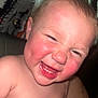 Keaton is registered to the contest to win money with this photo: baby, child, face, smile, happy, rosy_cheeks, expression, closeup, skin, head, mouth, teeth, infant, person, portrait, bare_shoulders, cute, joy, cheek, squinting