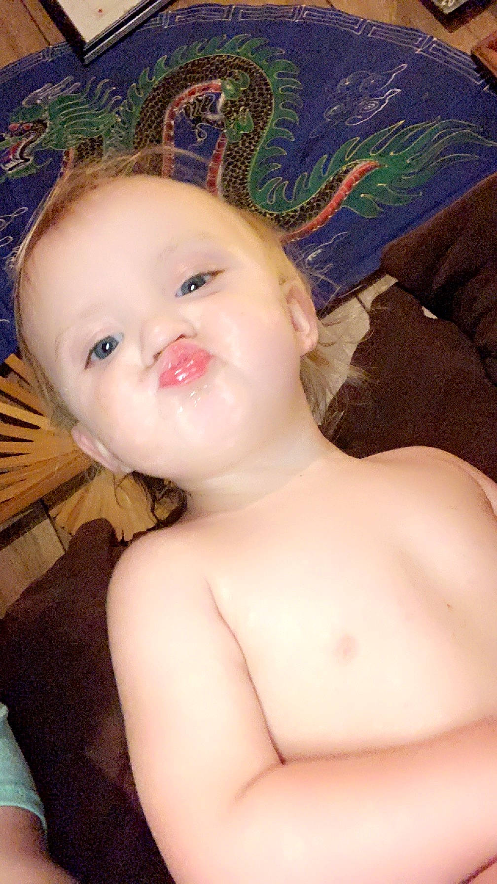 Serenity is registered to the contest to win money with this photo: baby, baby_toddler_clothing, cheek, chest, child, chin, ear, eye, eyebrow, eyelash, happy, head, iris, lip, mouth, nose, organ, person, skin, smile