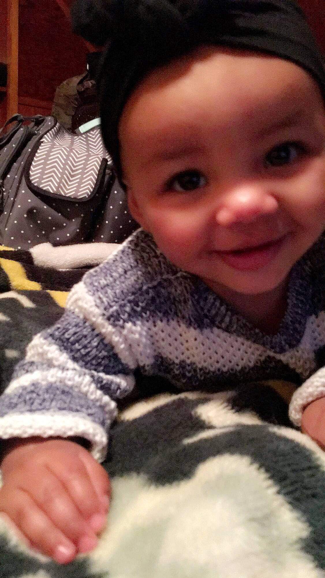 Keeley is registered to the contest to win money with this photo: baby, cheek, child, ear, eye, face, finger, head, lip, mouth, nose, person, play, skin, smile, thumb, toddler