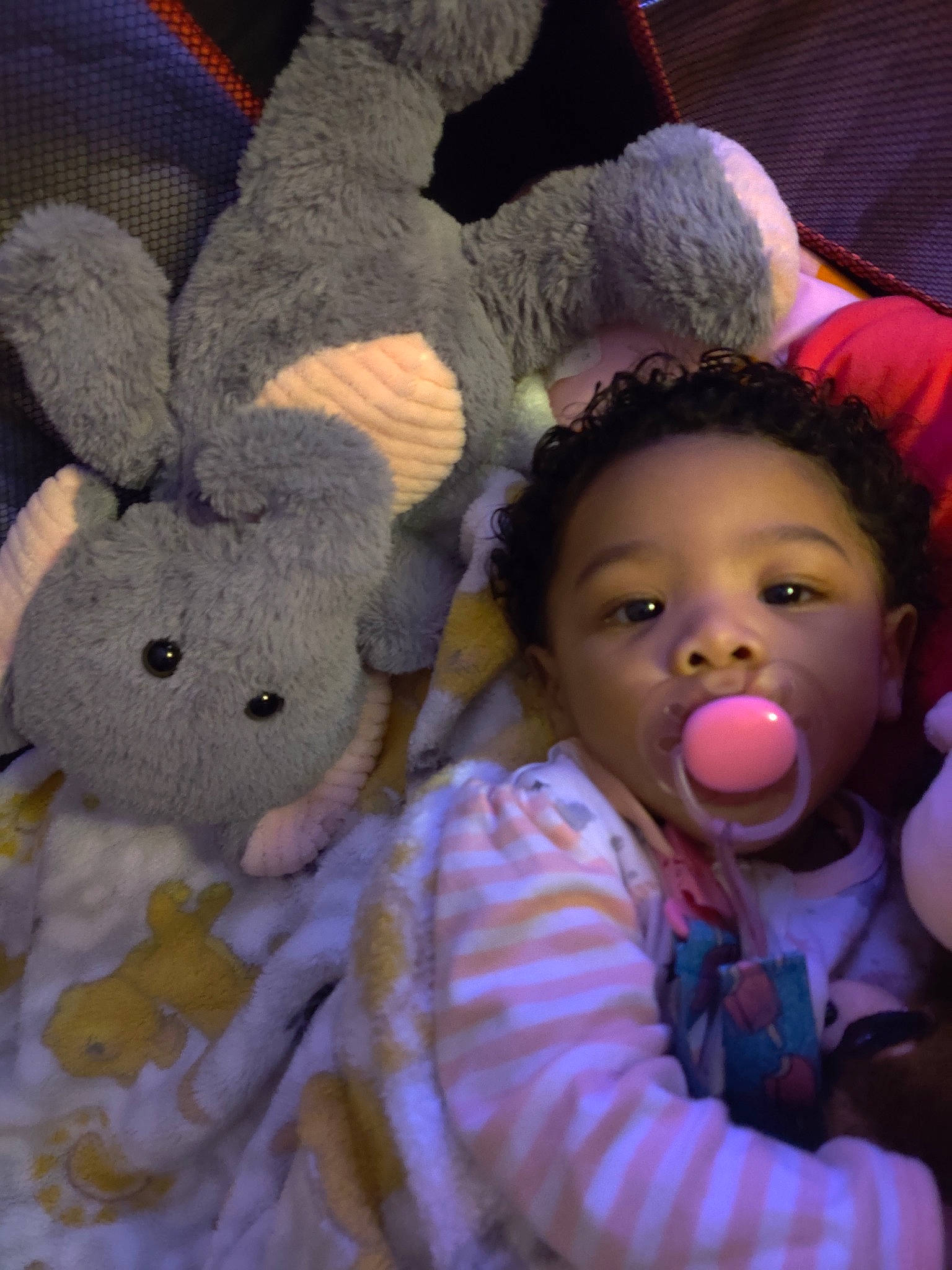 Robin is registered to the contest to win money with this photo: baby, child, ear, nose, person, plush, skin, stuffed_toy, teddy_bear, textile, toddler, toy