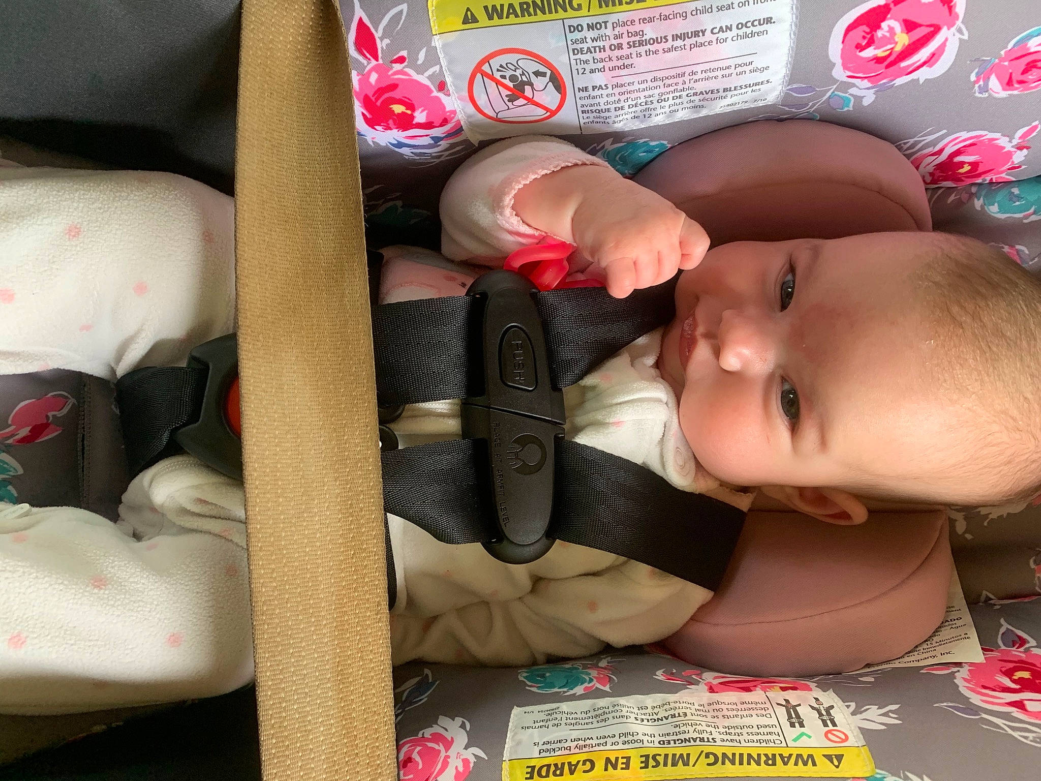 Kinsley is registered to the contest to win money with this photo: baby, baby_carriage, baby_products, baby_safety, baby_toddler_clothing, carmine, cheek, child, comfort, eye, eyelash, finger, linens, mouth, nail, person, skin, smile, thumb, toddler