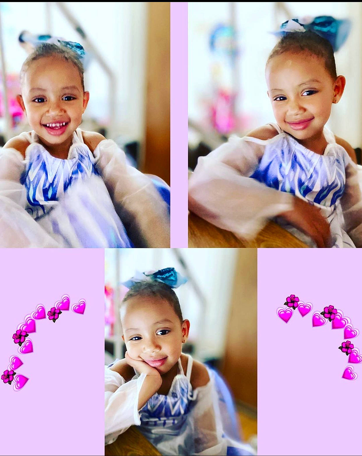 Aliza is registered to the contest to win money with this photo: baby, beauty, cheek, child, child_model, dress, ear, fashion_accessory, hair_accessory, hairstyle, happy, headgear, joy, person, photograph, photography, pink, product, purple, skin