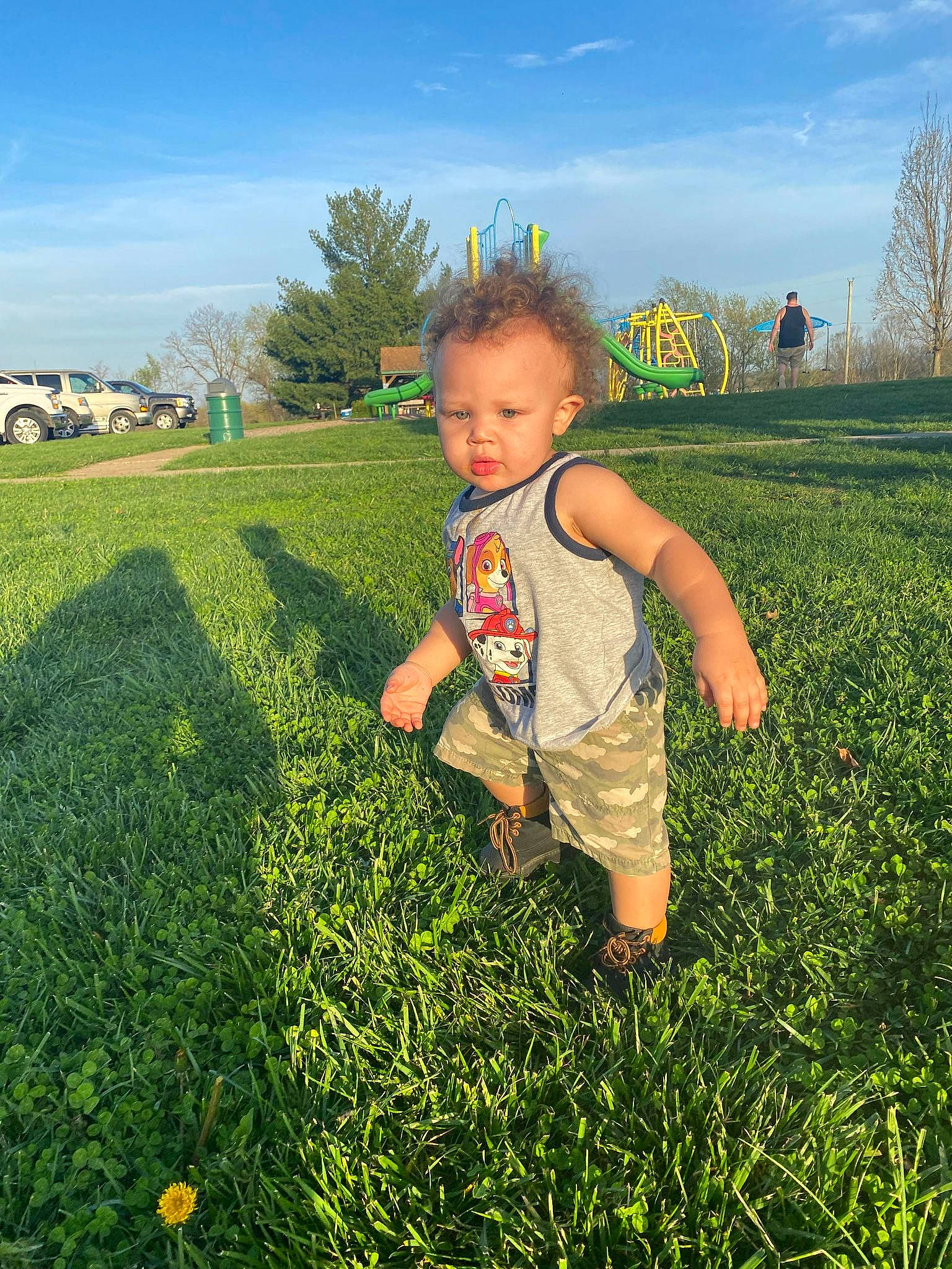 Matteo joined the competition — help win amazing prizes! baby_toddler_clothing, cloud, fun, grass, grass_family, grassland, groundcover, happy, landscape, lawn, leisure, meadow, people_in_nature, person, plain, plant, prairie, sky, sunlight, toddler