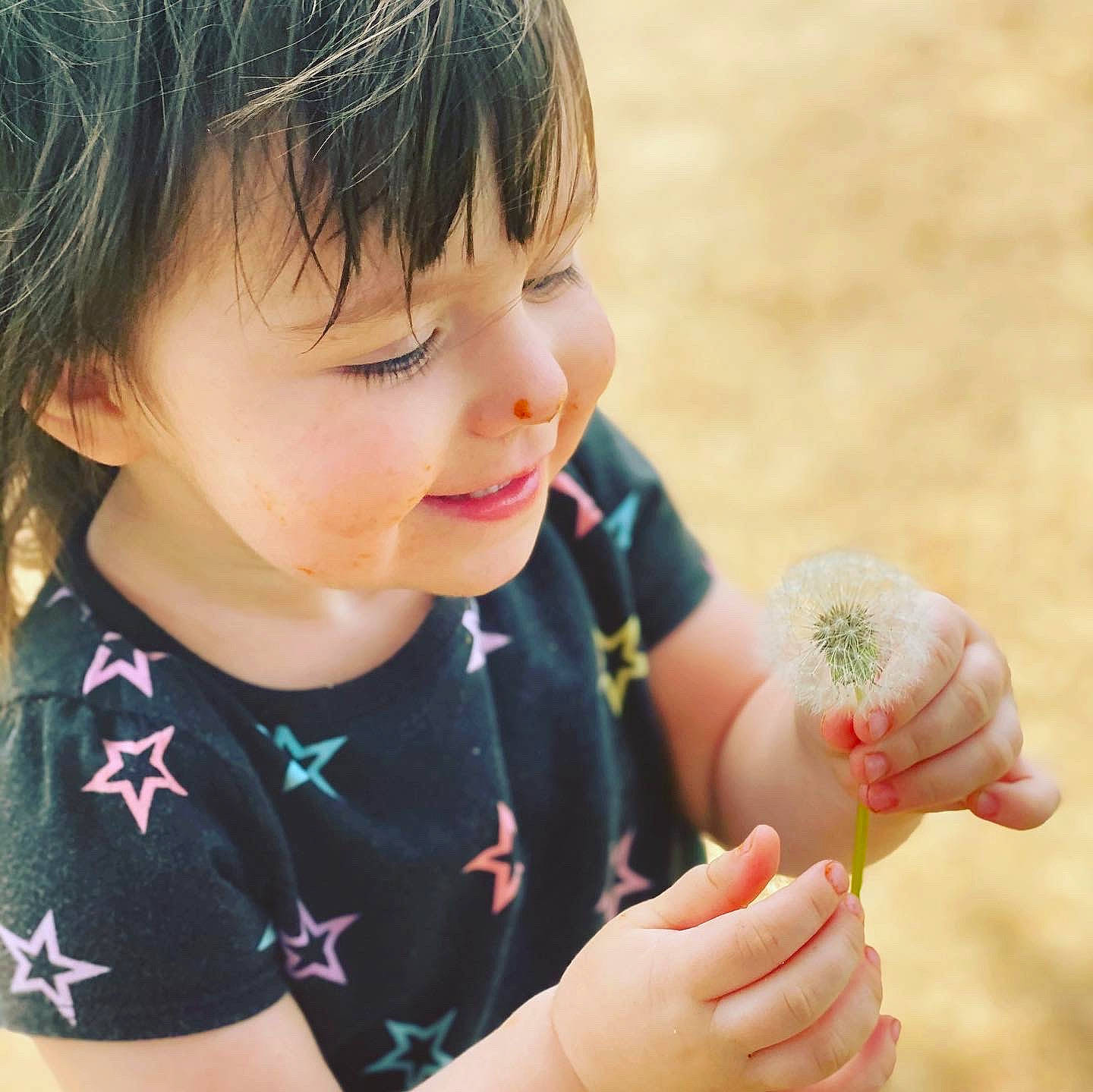 Kynslee is registered to the contest to win money with this photo: arm, baby, beauty, child, dandelion, finger, flower, hand, happy, nail, person, plant, play, skin, thumb, toddler