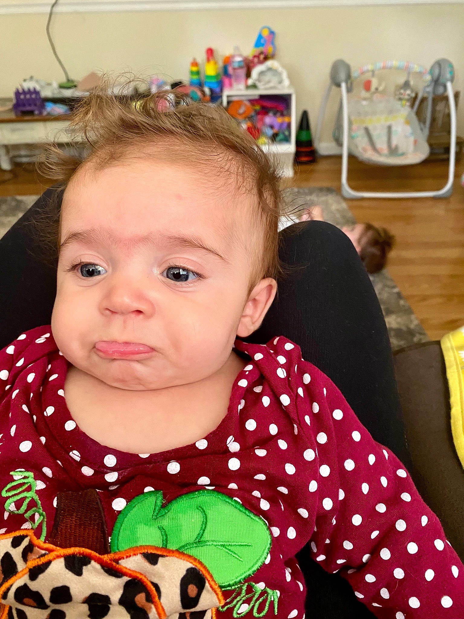 Poseymae joined the competition — help win amazing prizes! baby, baby_products, baby_toddler_clothing, cheek, child, ear, event, eye, eyebrow, eyelash, fun, happy, head, iris, nose, pattern, person, sitting, sleeve, t_shirt