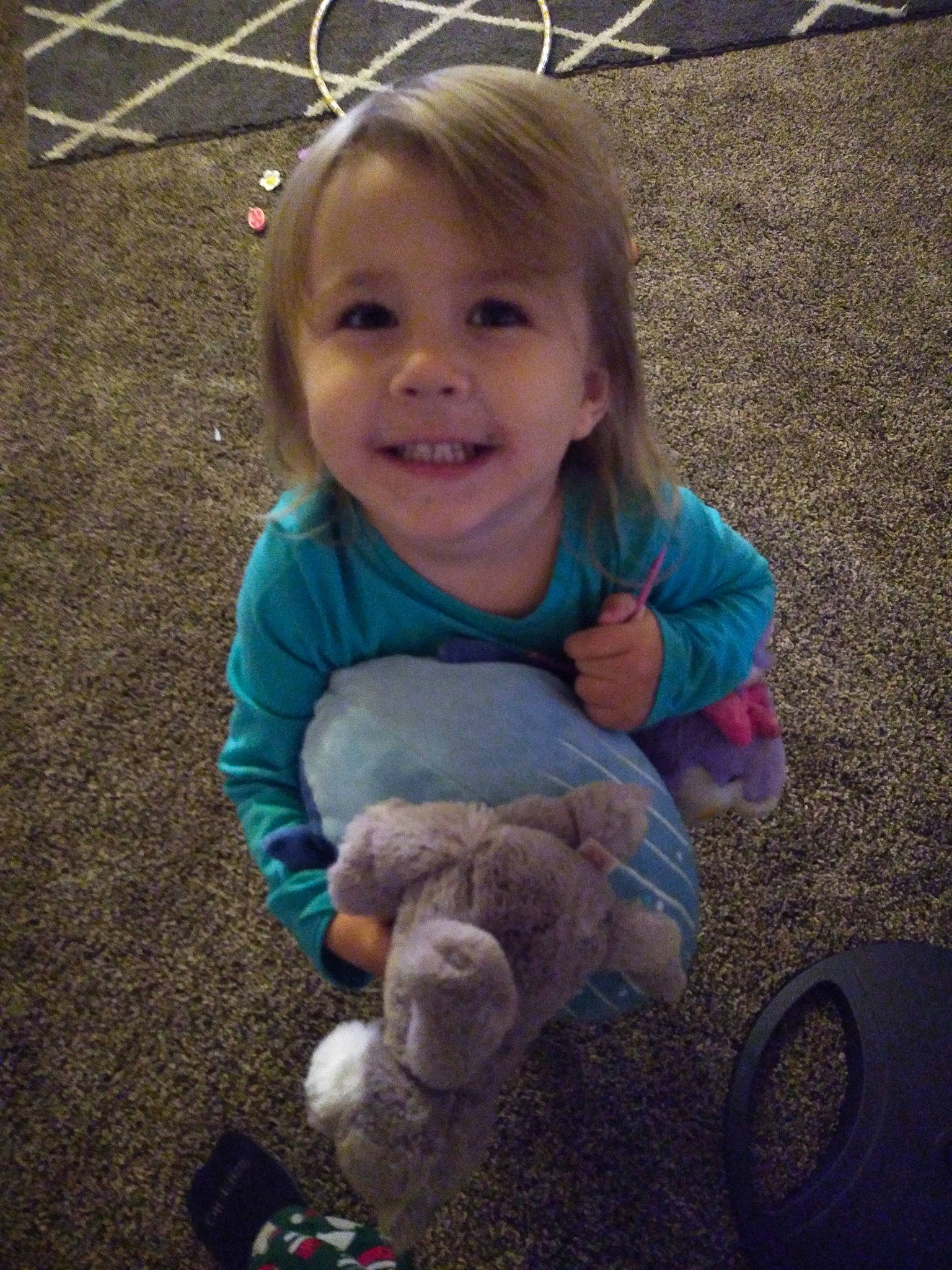 Natalie joined the competition — help win amazing prizes! baby_toddler_clothing, cheek, child, clothing, eye, face, facial_expression, gesture, grass, hair, hand, happy, head, joy, nose, person, skin, sleeve, smile, standing