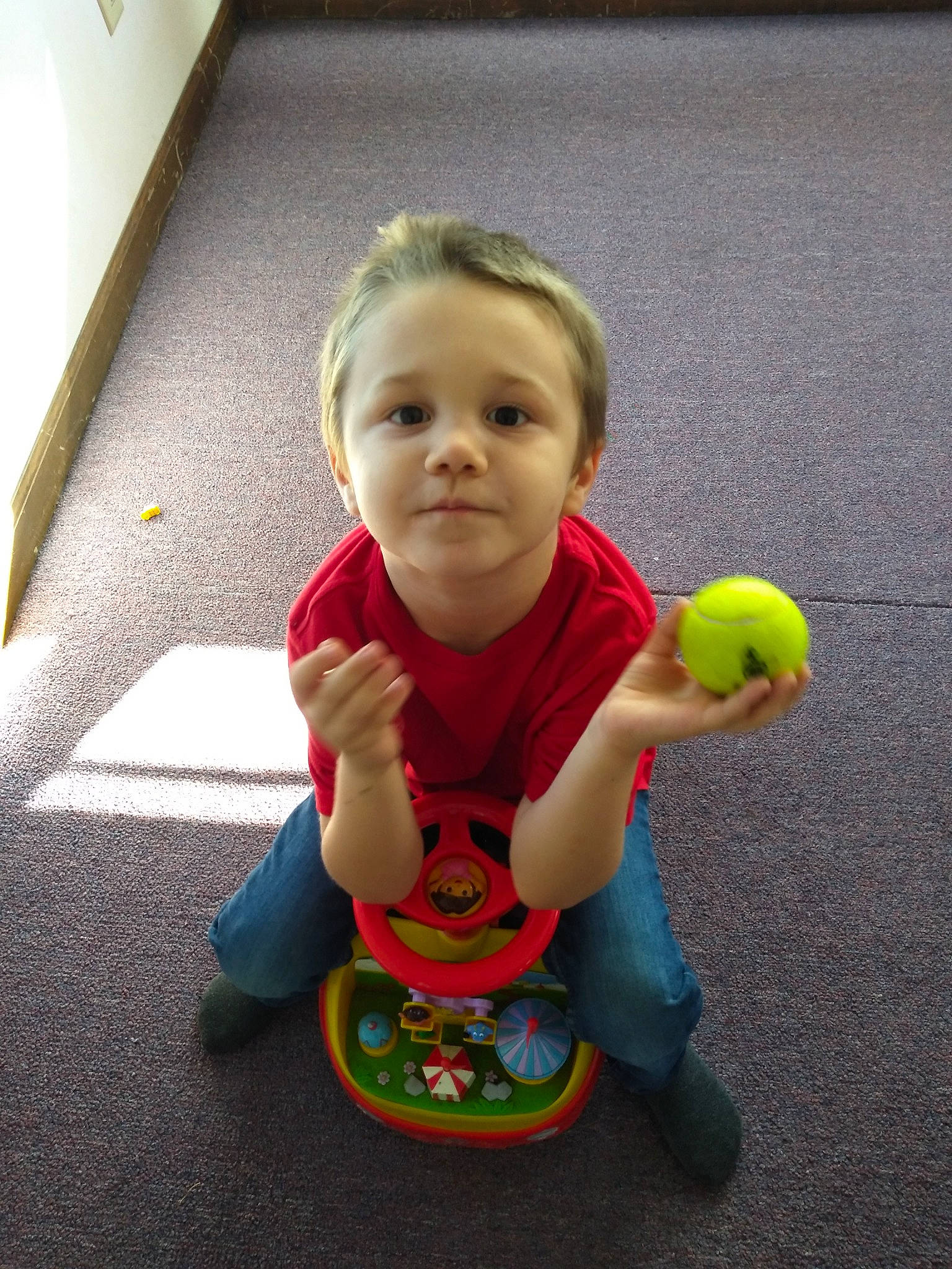 Alexander joined the competition — help win amazing prizes! baby, baby_playing_with_toys, baby_products, baby_toddler_clothing, baby_toys, cheek, child, flooring, fun, hand, happy, person, play, room, sitting, stuffed_toy, thumb, toddler, toy, toy_vehicle