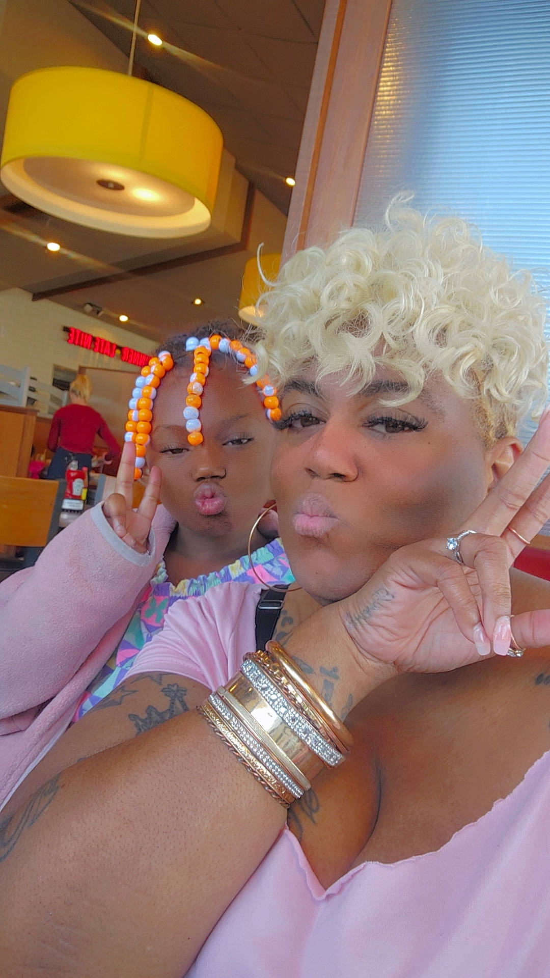 Audrianna joined the competition — help win amazing prizes! chest, costume, earrings, entertainment, event, eyewear, feather, fun, gesture, happy, headgear, headpiece, jewellery, leisure, necklace, performing_arts, person, public_event, tradition, trunk