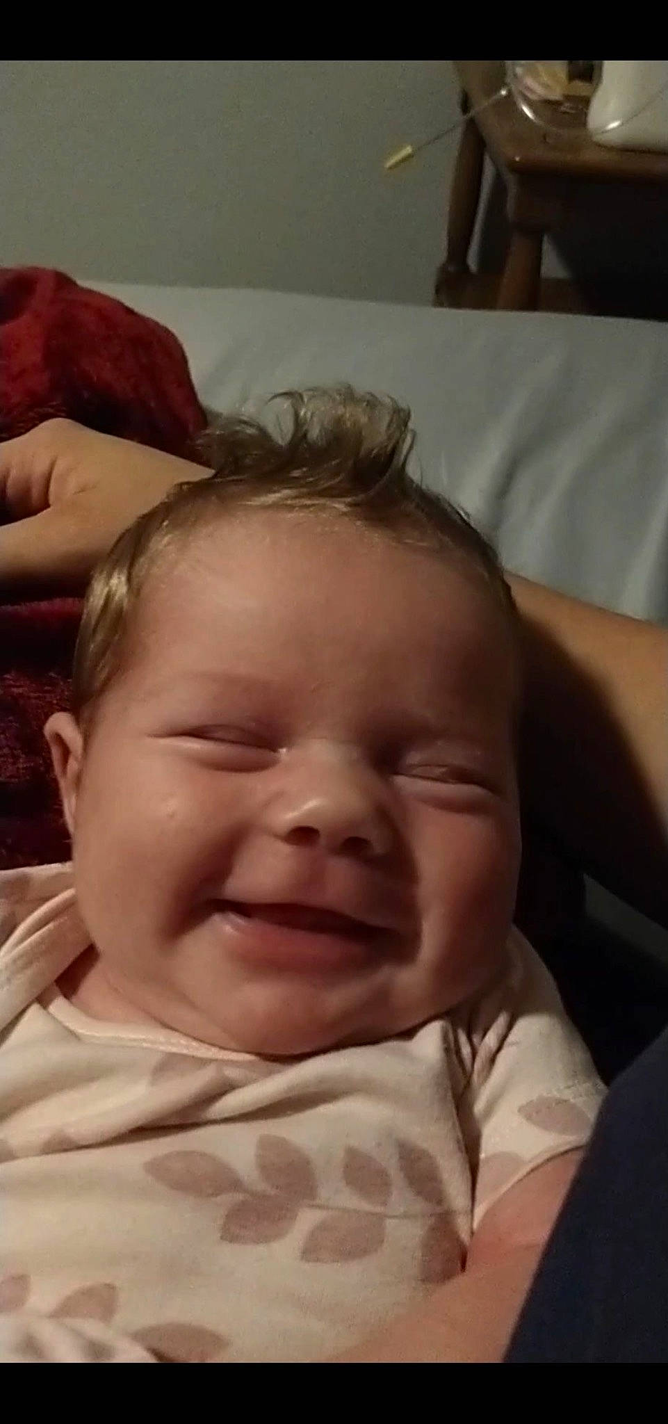 Scarlett joined the competition — help win amazing prizes! baby, cheek, comfort, ear, eye, eyebrow, face, finger, forehead, gesture, happy, head, human_body, jaw, joy, lip, mouth, muscle, nose, person