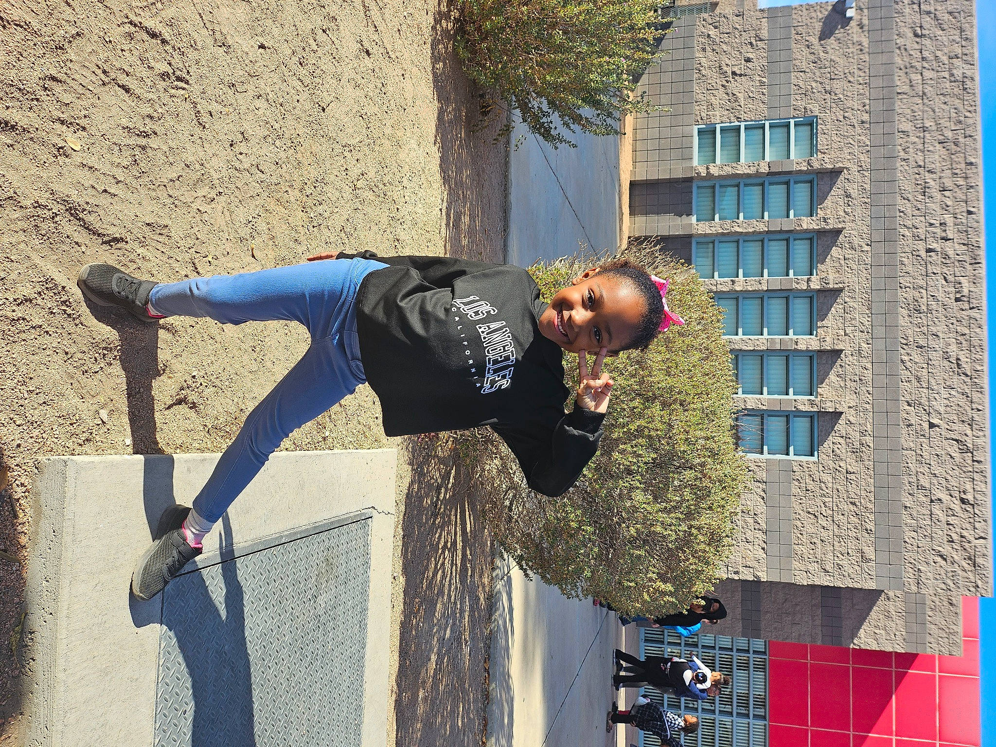 Harmony joined the competition — help win amazing prizes! asphalt, blue, building, concrete, denim, extreme_sport, facade, fun, individual_sports, joy, knee, leisure, person, recreation, rolling, shorts, skateboarder, sky, sports, sportswear