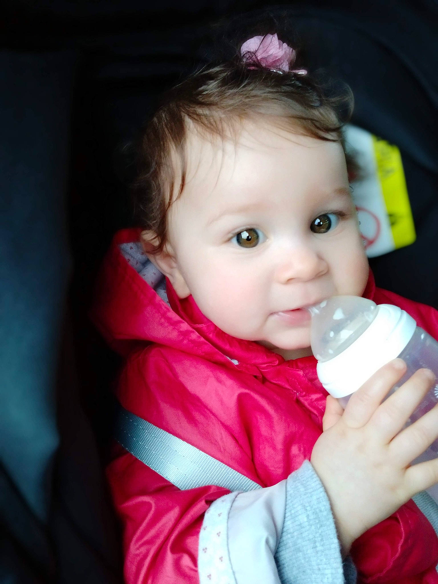 Victoria participe au concours pour gagner de l'argent avec cette photo : baby, baby_products, beauty, cheek, child, eye, face, finger, fun, iris, lip, mouth, nose, person, photography, pink, product, skin, smile, snapshot