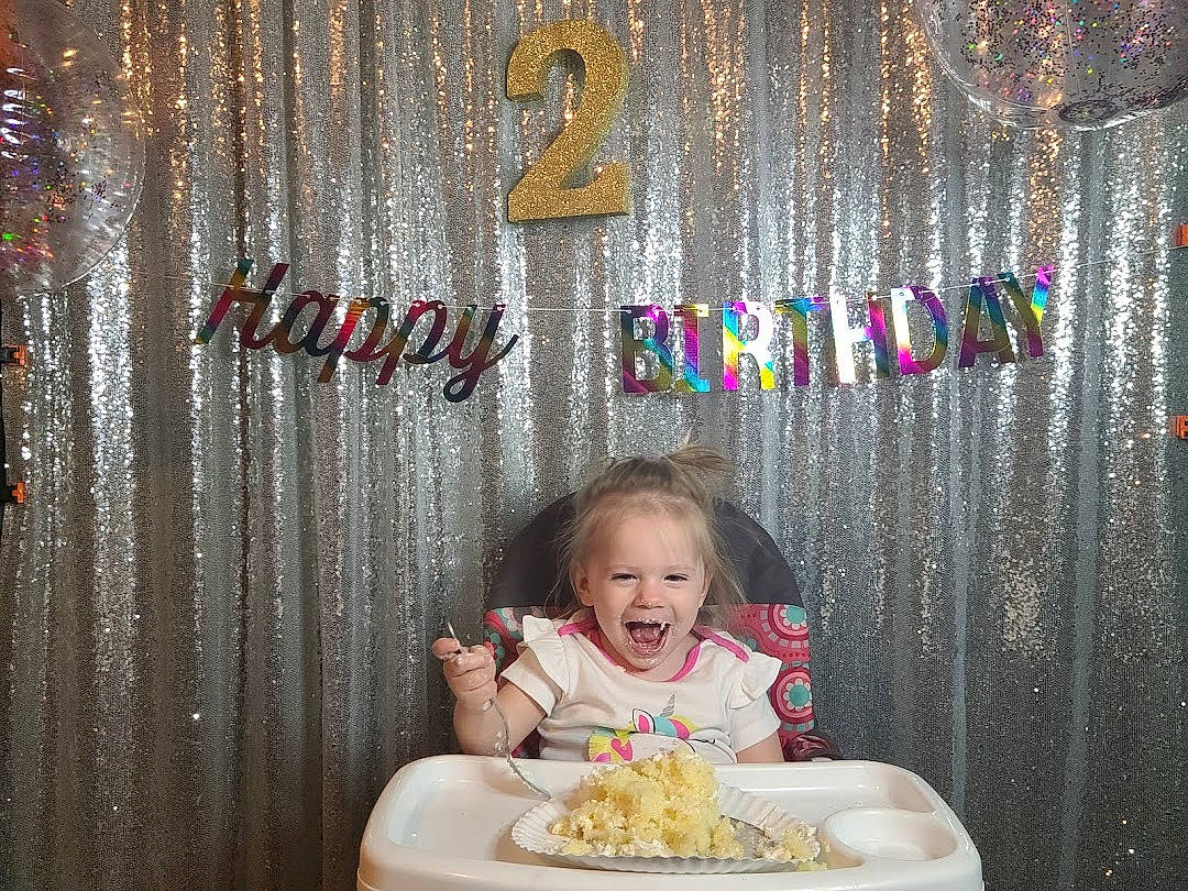 Amelia joined the competition — help win amazing prizes! baking, beauty, child, christmas_ornament, comfort_food, event, font, food, food_craving, fun, happy, icing, ornament, person, photograph, plate, smile, snapshot, sugar_cake, sweetness