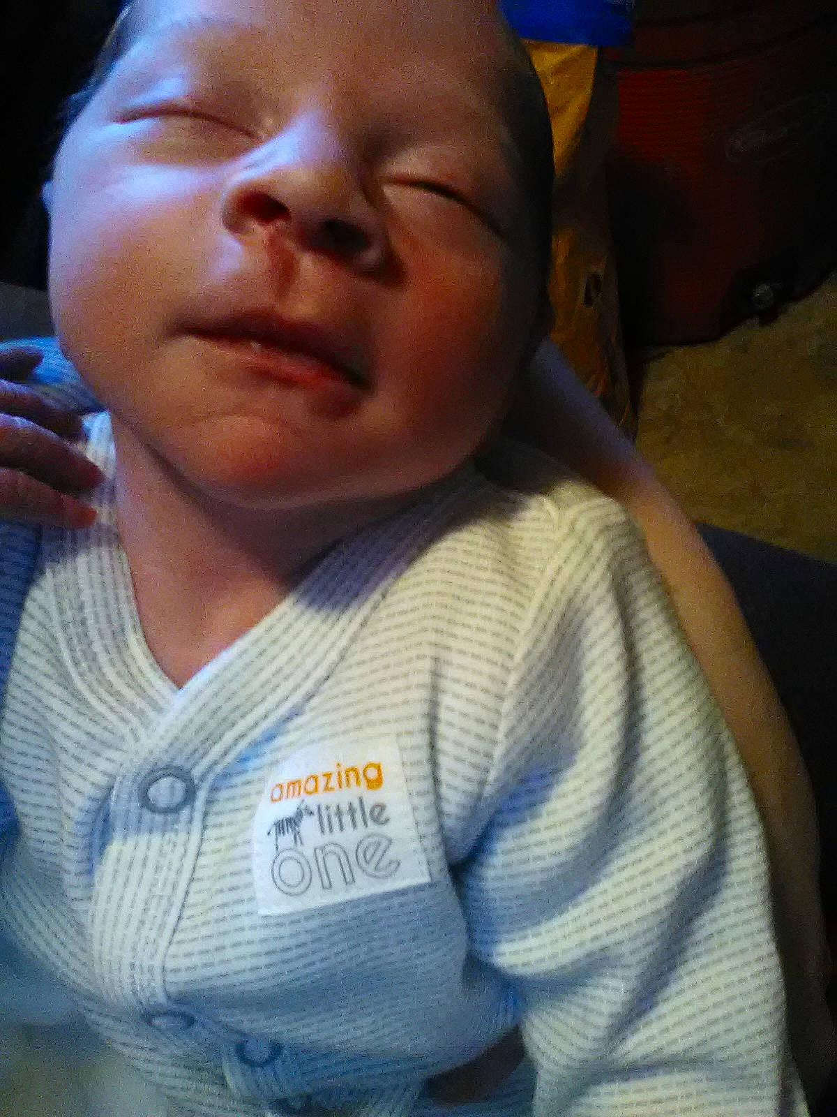 Elijah joined the competition — help win amazing prizes! baby, cheek, child, chin, face, forehead, head, lip, nose, person, skin, smile, toddler