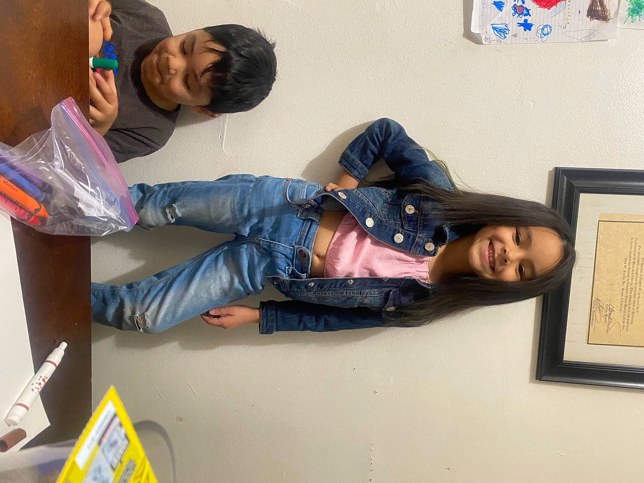 Giselle joined the competition — help win amazing prizes! comfort, denim, event, eyewear, fun, happy, job, joy, knee, person, photography, picture_frame, room, sitting, sleeve, smile, snapshot, t_shirt, thigh, travel