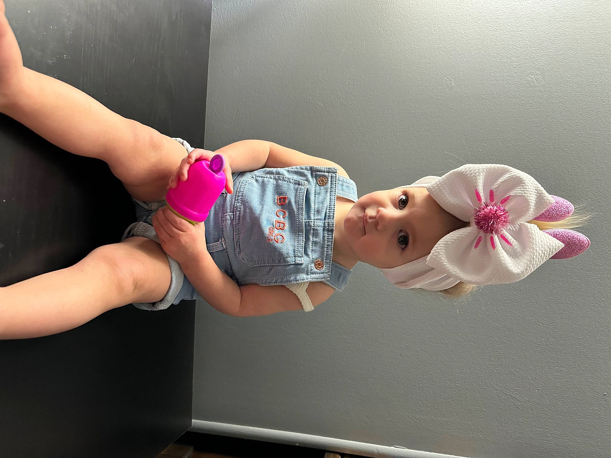 Hollisyn joined the competition — help win amazing prizes! arm, dress, elbow, gesture, happy, headwear, joint, leg, magenta, person, petal, pink, product, purple, shoulder, skin, sleeve, textile, thigh, toddler