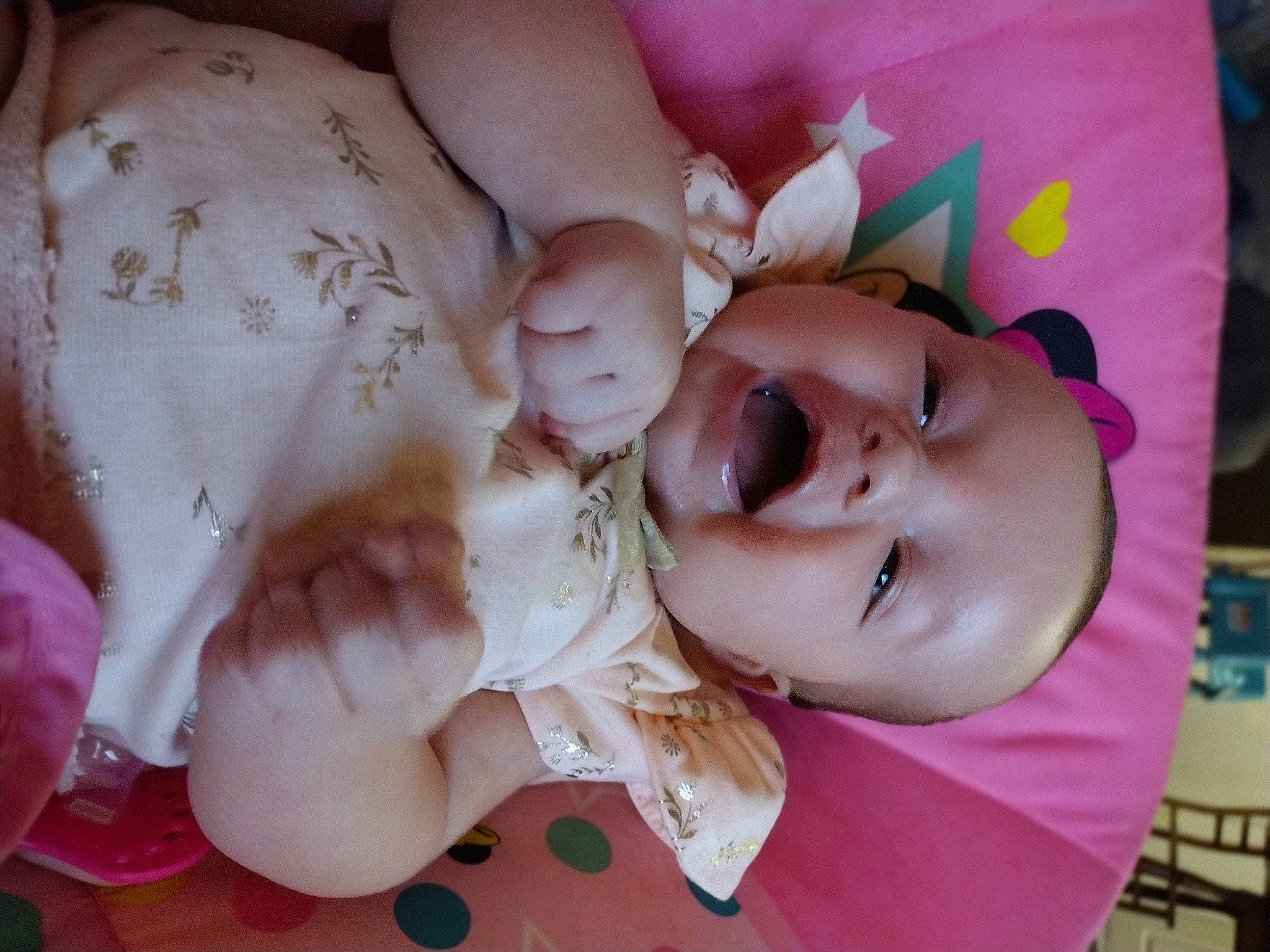 Hayley is registered to the contest to win money with this photo: baby, baby_products, baby_toddler_clothing, cheek, child, eye, grass, happy, head, lip, mouth, peach, person, petal, pink, rose, skin, smile, sweetness, toddler