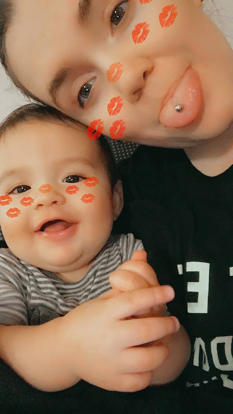 Jordan is registered to the contest to win money with this photo: baby, cheek, child, chin, ear, eye, face, facial_expression, finger, forehead, gesture, head, lip, mouth, nose, person, skin, smile, thumb, toddler