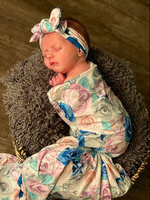 Bexley joined the competition — help win amazing prizes! baby, baby_toddler_clothing, cap, child, day_dress, dress, fashion_accessory, fashion_design, hairstyle, headband, headgear, headpiece, outerwear, pattern, person, pink, sitting, skin, sleeve, textile