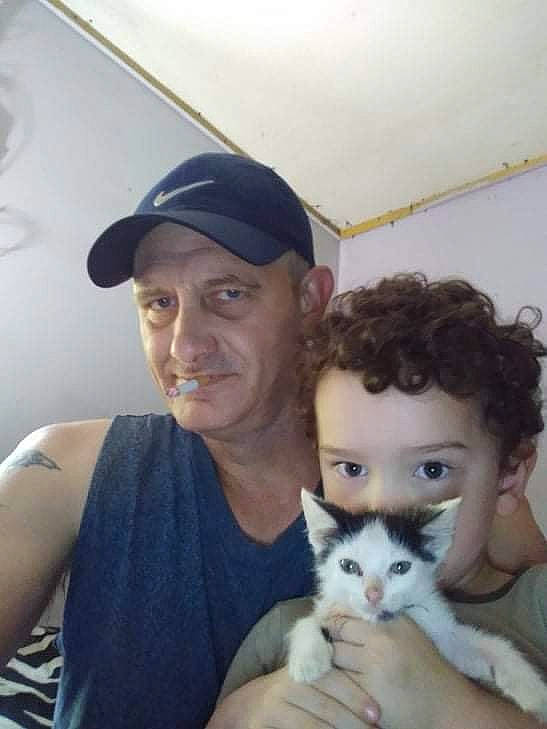 Cale joined the competition — help win amazing prizes! baseball_cap, cap, carnivore, cat, companion_dog, domestic_short_haired_cat, event, eyelash, fawn, felidae, fun, fur, gesture, happy, hat, headwear, jewellery, necklace, person, shoulder