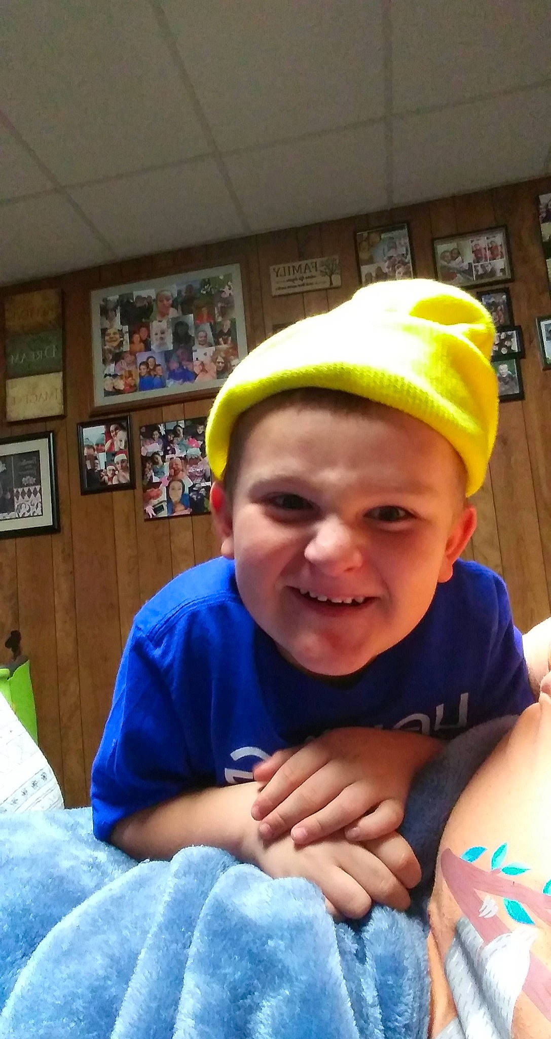 Theodore Verdugo Jr joined the competition — help win amazing prizes! baby, baby_toddler_clothing, baseball_cap, blue, cap, cool, finger, fun, happy, joy, leisure, mouth, nose, organ, person, picture_frame, plant, skin, smile, t_shirt