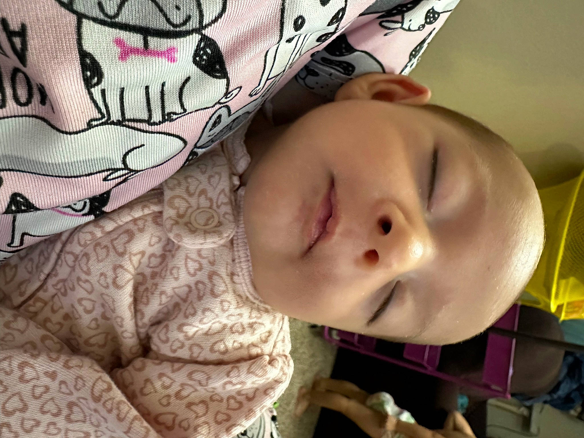 Autumn is registered to the contest to win money with this photo: baby, baby_toddler_clothing, cheek, child, cool, eye, eyelash, eyewear, fashion_accessory, hairstyle, happy, headgear, lip, mouth, nose, organ, person, pink, skin, sleeve