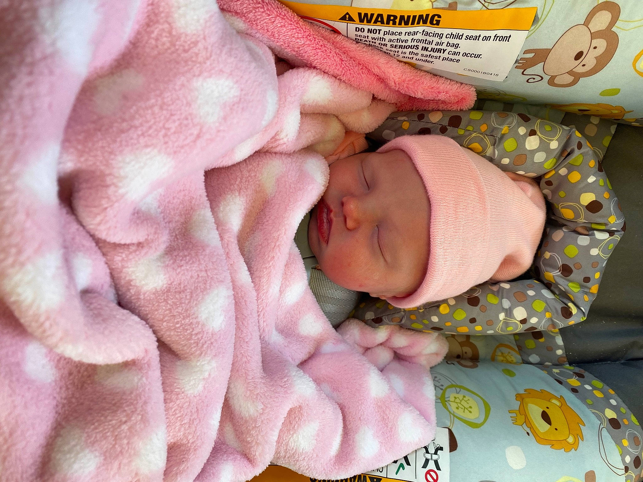 Savanna joined the competition — help win amazing prizes! baby, baby_products, baby_safety, baby_sleeping, baby_toddler_clothing, bedtime, cheek, child, comfort, face, hand, headgear, headwear, human_body, linens, person, pink, product, room, skin