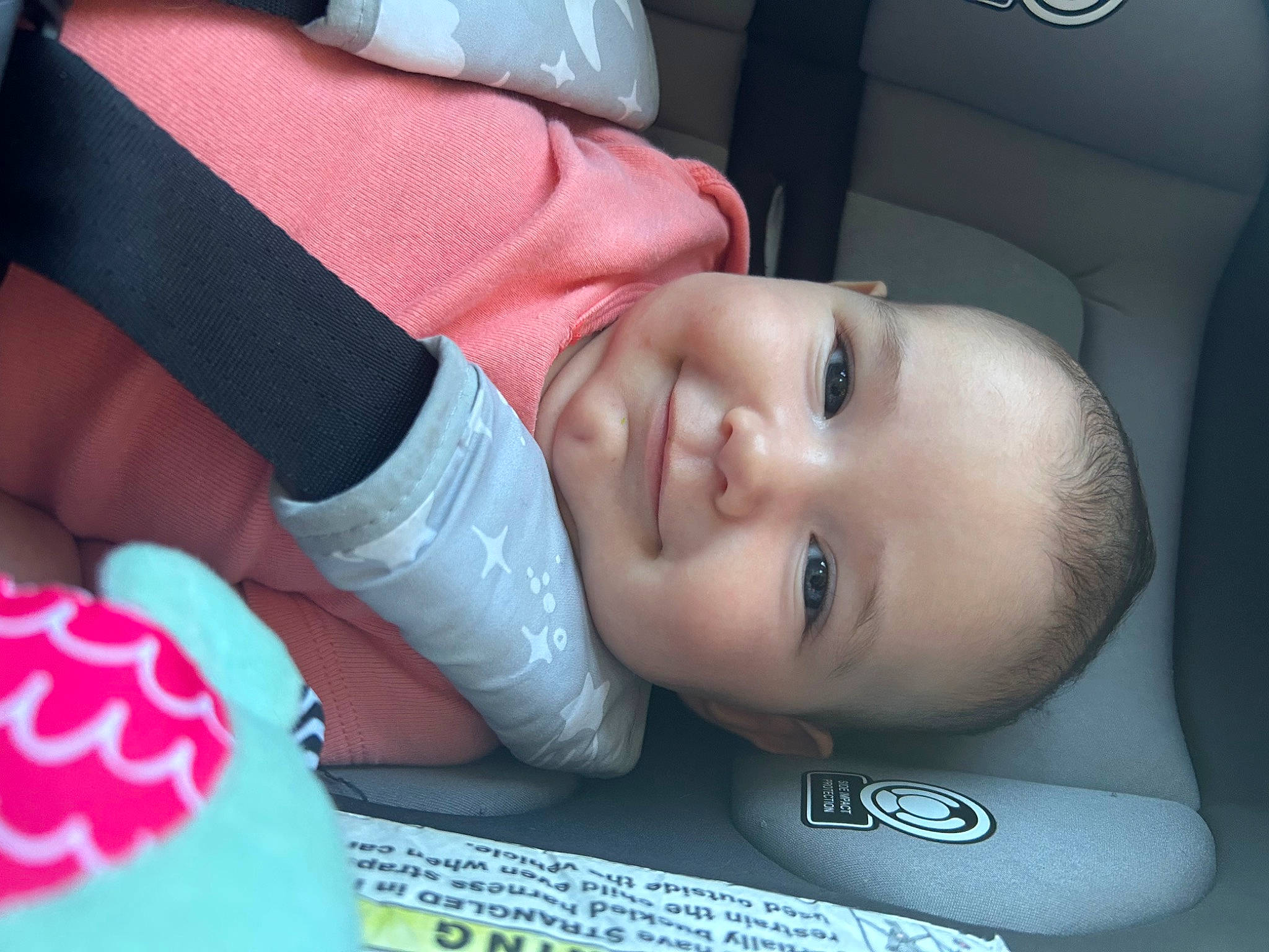Lilyana joined the competition — help win amazing prizes! baby, baby_products, baby_toddler_clothing, car_seat, carmine, cheek, child, comfort, eyelash, flash_photography, fun, happy, hat, joy, lip, luxury_vehicle, nose, person, portrait_photography, skin