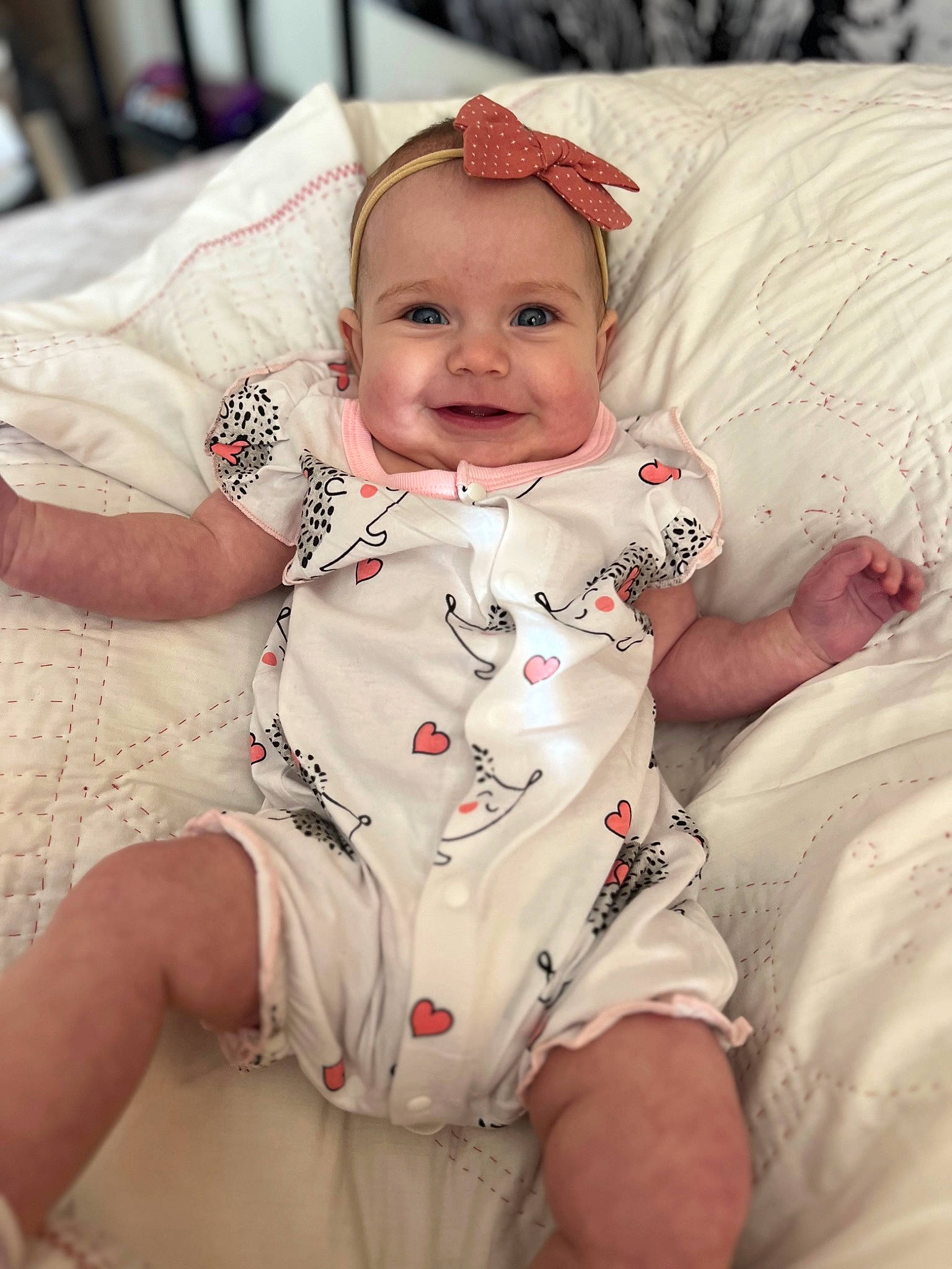 Elouise is registered to the contest to win money with this photo: baby, baby_sleeping, baby_toddler_clothing, cheek, comfort, dress, eye, face, finger, happy, headgear, headwear, iris, joy, linens, mouth, person, pink, skin, sleeve