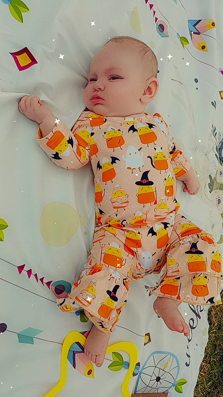 Ariel joined the competition — help win amazing prizes! art, baby, baby_products, baby_toddler_clothing, baby_toys, child, fun, happy, pattern, people_in_nature, person, pink, play, room, sitting, sleeve, toddler, white