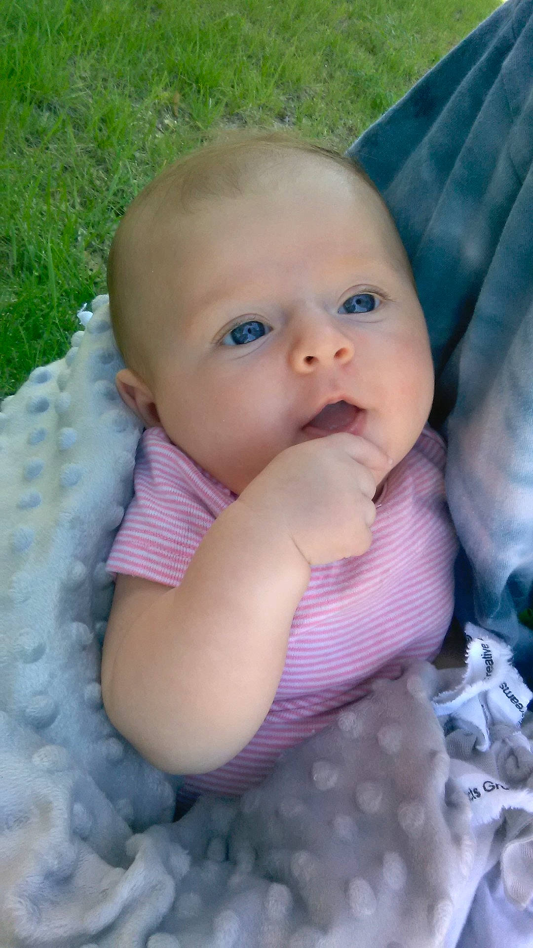 Wednesday joined the competition — help win amazing prizes! blue, child, eye, infant, person, skin, toddler