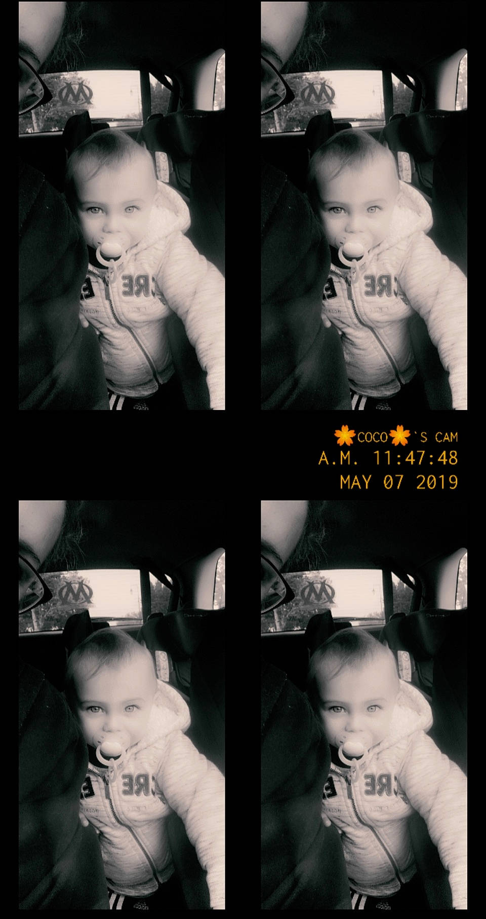 Timeo participe au concours pour gagner de l'argent avec cette photo : art, black_and_white, child, collage, face, facial_expression, family, happy, joy, monochrome, monochrome_photography, people, person, photo_booth, photo_caption, photograph, photography, portrait, sibling, smile