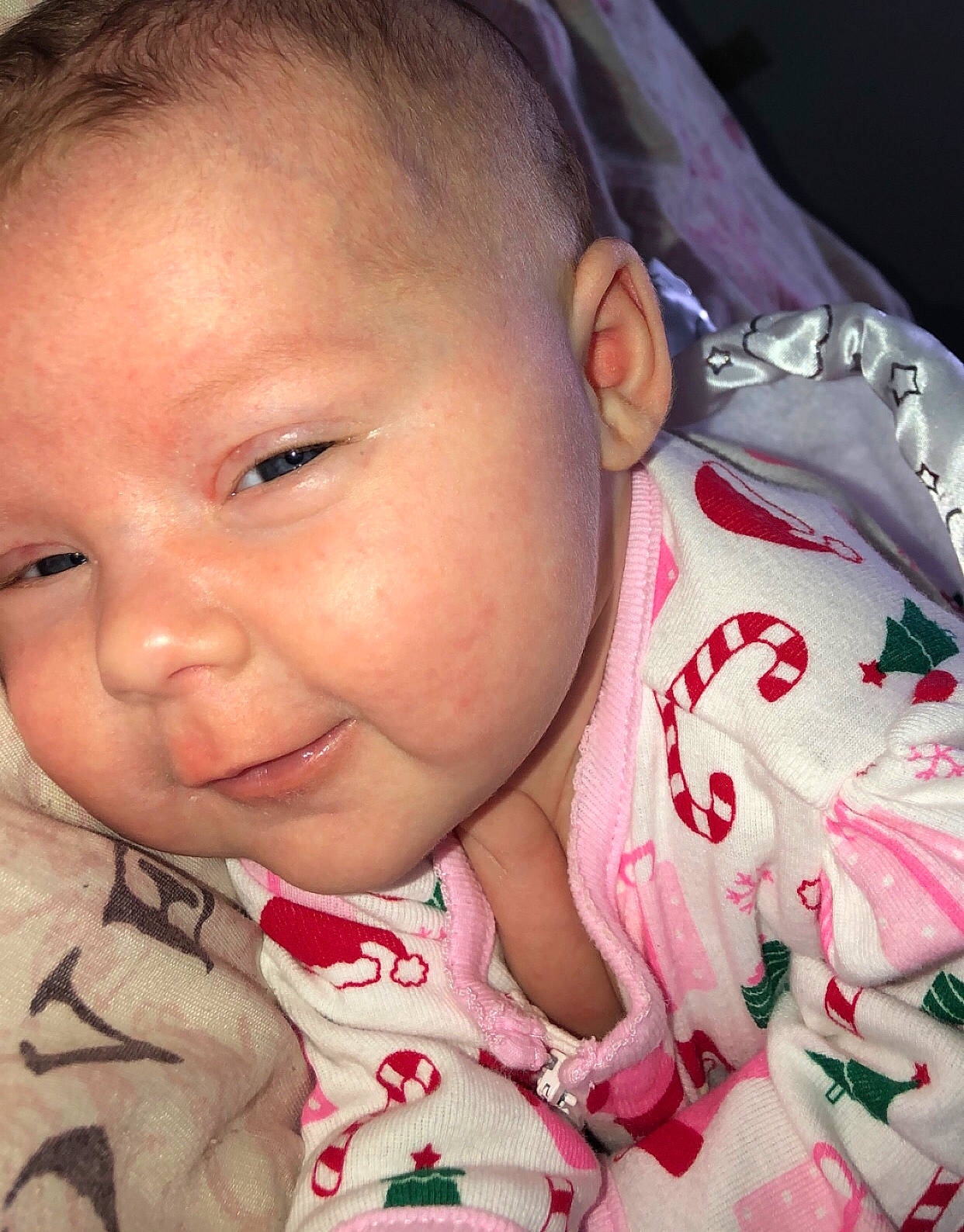Brynnlee joined the competition — help win amazing prizes! baby, beauty, cheek, child, chin, close_up, eye, eyebrow, face, facial_expression, forehead, hair, head, lip, mouth, nose, person, pink, skin, smile