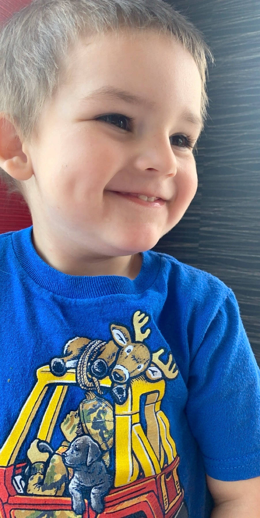 Asa joined the competition — help win amazing prizes! cheek, child, chin, cool, face, facial_expression, fictional_character, head, joy, neck, outerwear, person, smile, t_shirt, toddler