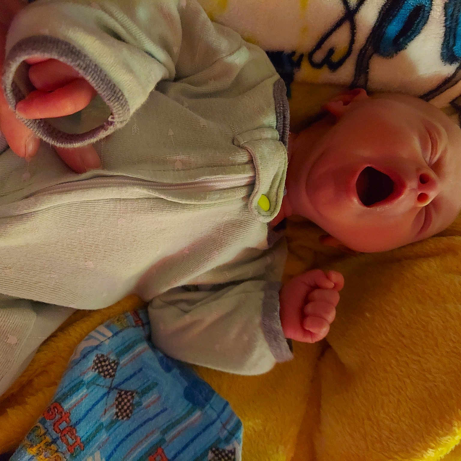 Evander joined the competition — help win amazing prizes! baby, baby_products, baby_sleeping, baby_toddler_clothing, bedtime, carmine, cheek, child, comfort, eye, head, human_body, linens, mouth, nose, orange, skin, sleeve, textile, toddler