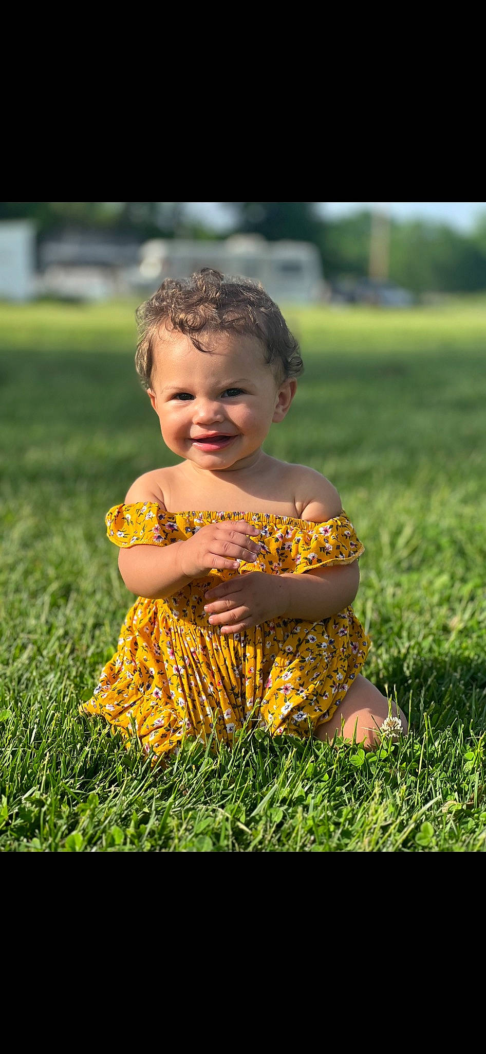 Imberlynn joined the competition — help win amazing prizes! baby, baby_toddler_clothing, child, field, flash_photography, fun, grass, grass_family, grassland, happy, joy, lawn, meadow, people_in_nature, person, plant, prairie, sitting, smile, stock_photography