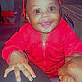 Xayla is registered to the contest to win money with this photo: accessories, baby, bodypart, clothing, coat, earring, face, finger, hand, happy, head, indoors, jacket, jewelry, mouth, person, photography, portrait, smile, teeth