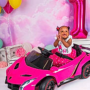 Xayla joined the competition — help win amazing prizes! accessories, alloywheel, baby, balloon, bracelet, car, carwheel, face, head, jewelry, machine, person, photography, portrait, purple, spoke, tire, transportation, vehicle, wheel