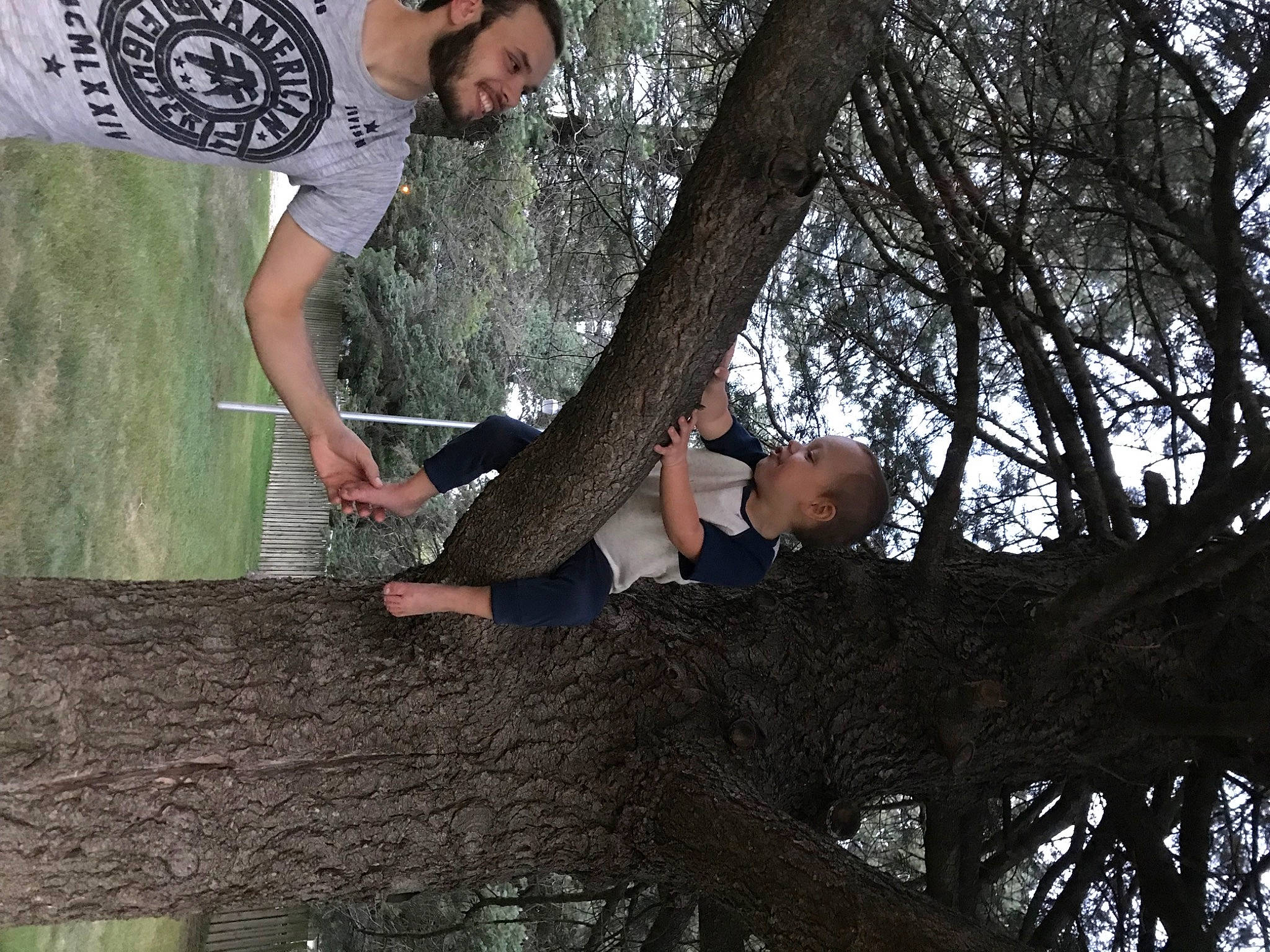 James joined the competition — help win amazing prizes! beauty, elbow, eyewear, fun, grass, happy, hat, joy, leisure, people_in_nature, person, recreation, sky, smile, t_shirt, thigh, tree, trunk, twig, wood