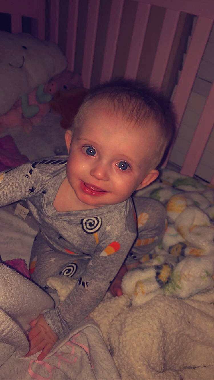 Gracelyn joined the competition — help win amazing prizes! baby, cheek, chin, cloud, cool, dress, ear, eyebrow, flash_photography, forehead, happy, human_body, iris, lip, mouth, nose, person, skin, smile, toddler