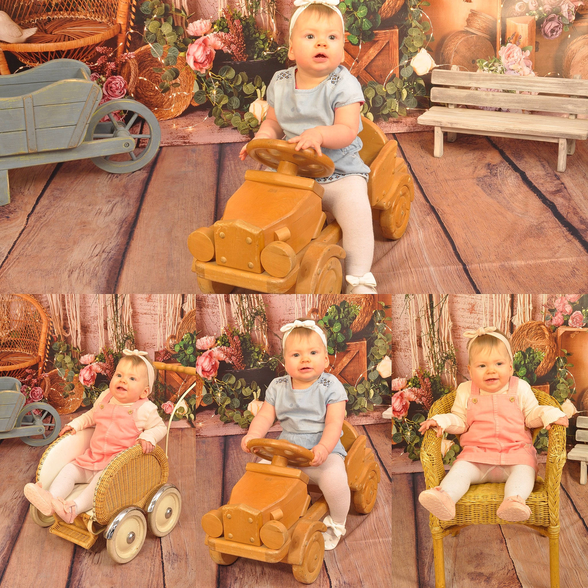 Malia participe au concours pour gagner de l'argent avec cette photo : art, baby, chair, child, event, grass, holiday, joy, lawn_ornament, leisure, orange, peach, people, person, photograph, pink, plant, sitting, summer, surprise