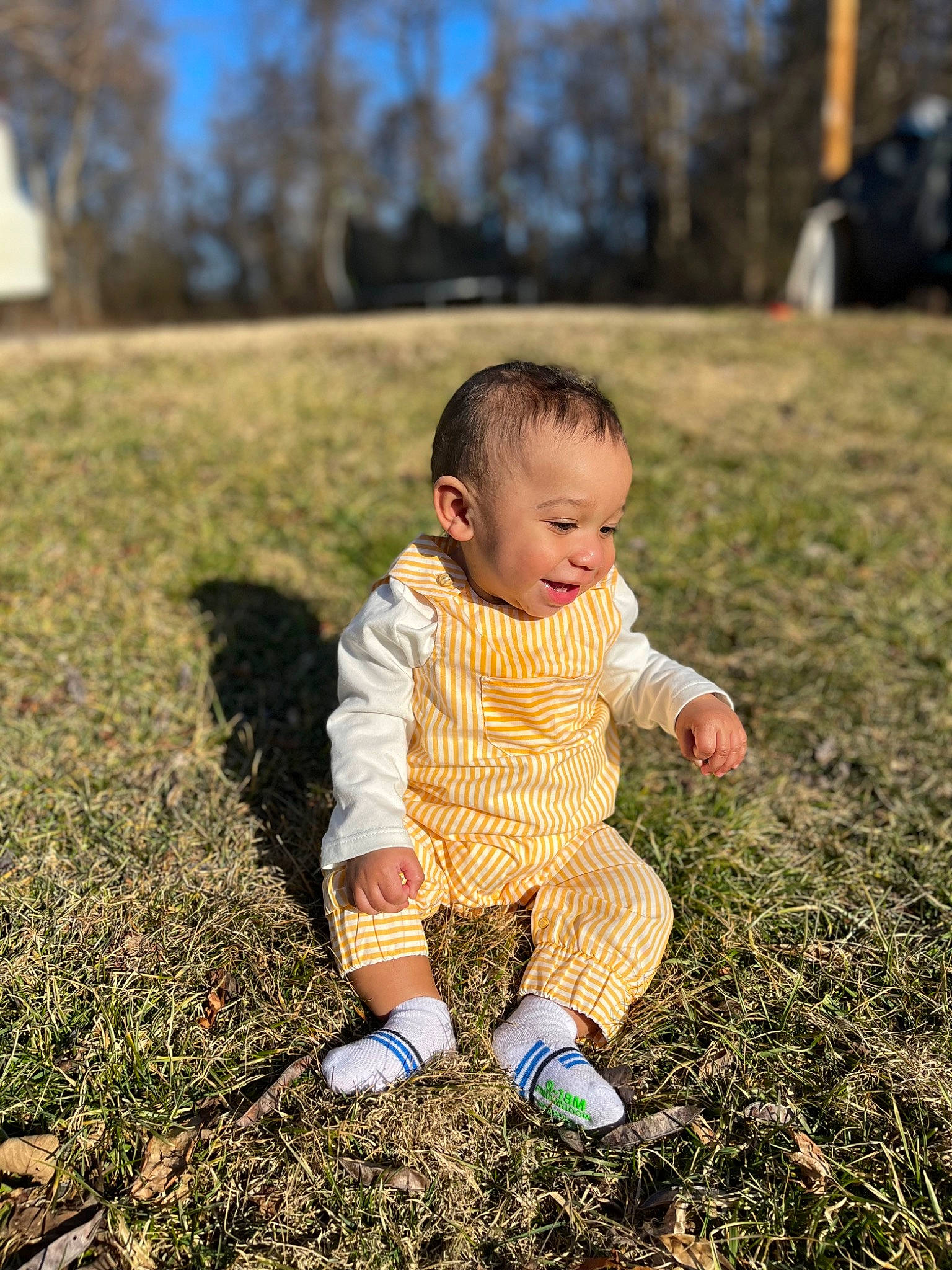 Lorenzo joined the competition — help win amazing prizes! baby, baby_toddler_clothing, ball, flash_photography, grass, grass_family, grassland, happy, head, landscape, leaf, meadow, people_in_nature, person, plant, playing_with_kids, sky, smile, sunlight, toddler