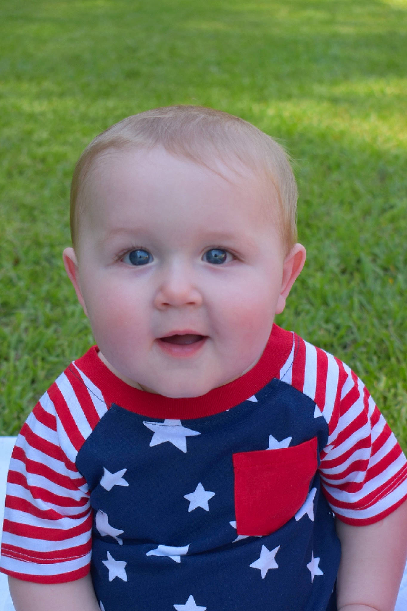 Blaine joined the competition — help win amazing prizes! baby, baby_products, baby_toddler_clothing, cheek, child, face, grass, head, lip, person, product, skin, toddler